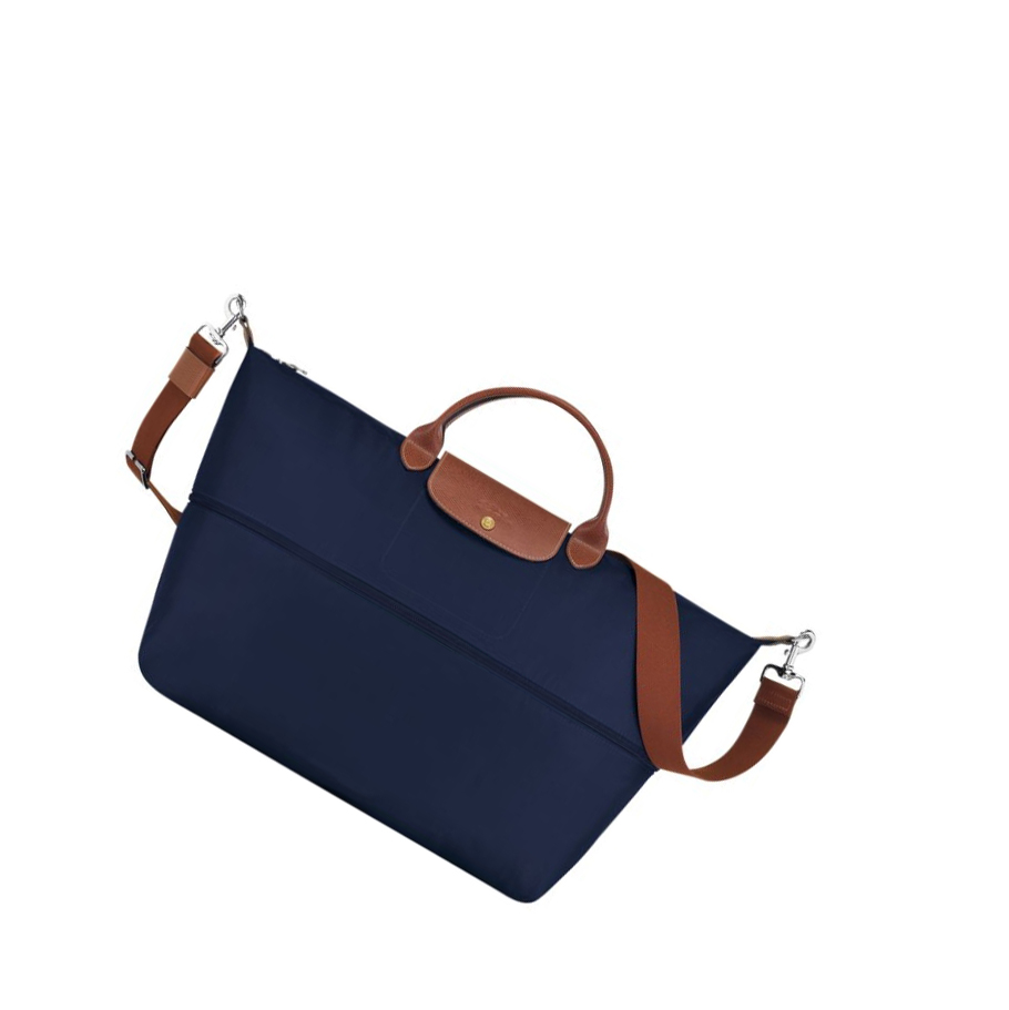 Longchamp Le Pliage Reisetaschen Damen Navy | DE-AUW6537