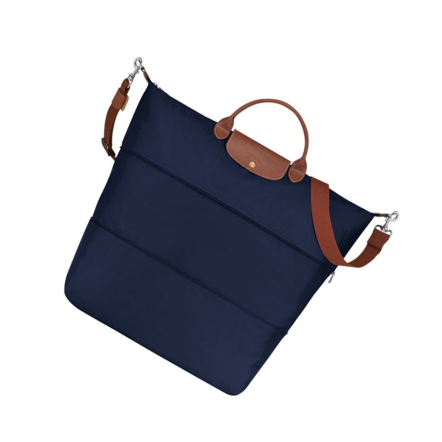 Longchamp Le Pliage Reisetaschen Damen Navy | DE-AUW6537