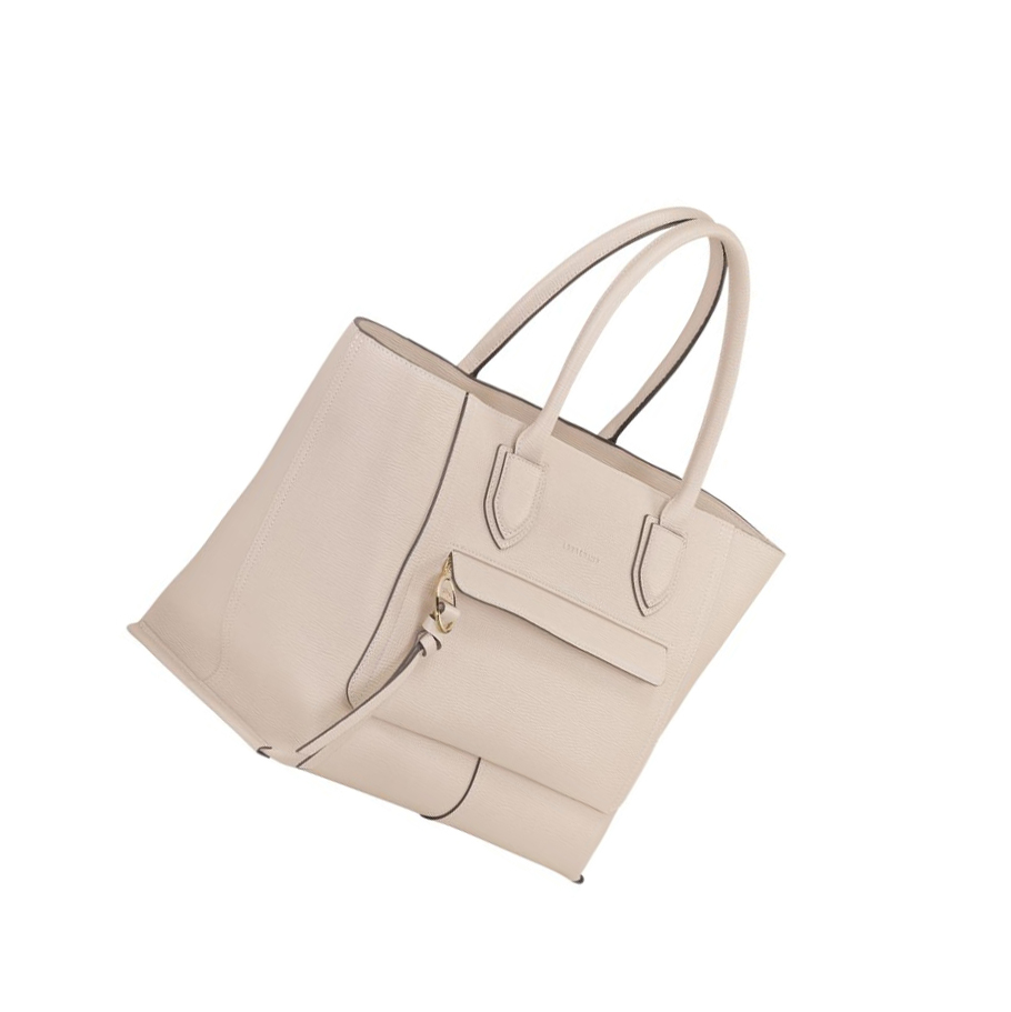 Longchamp Mailbox L Handtasche Damen Beige | DE-NWY1567