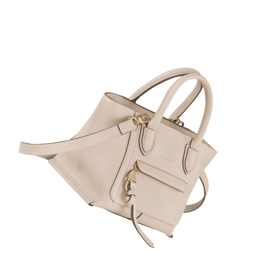 Longchamp Mailbox S Handtasche Damen Beige | DE-QIG1452