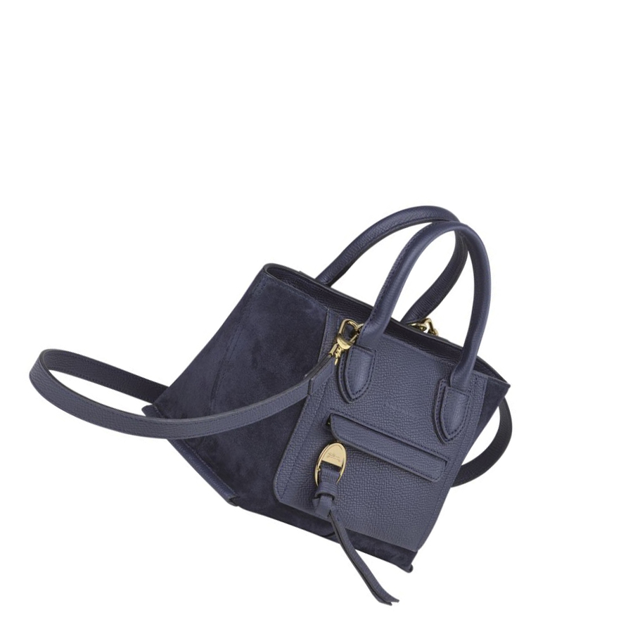 Longchamp Mailbox S Handtasche Damen Navy | DE-MGP6823