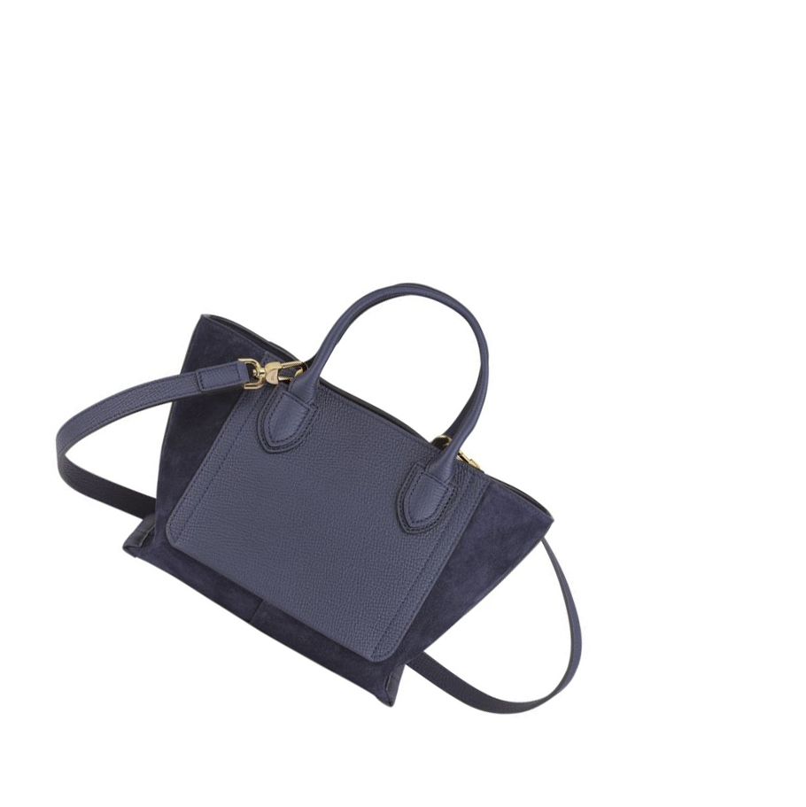 Longchamp Mailbox S Handtasche Damen Navy | DE-MGP6823