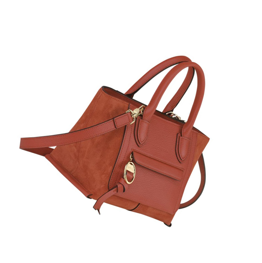 Longchamp Mailbox S Handtasche Damen Orange | DE-LIP3421