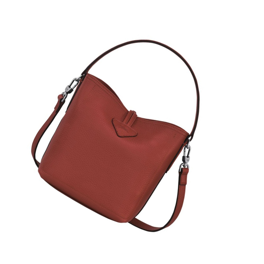 Longchamp Roseau Essential S Handtasche Damen Braun | DE-TMV9672