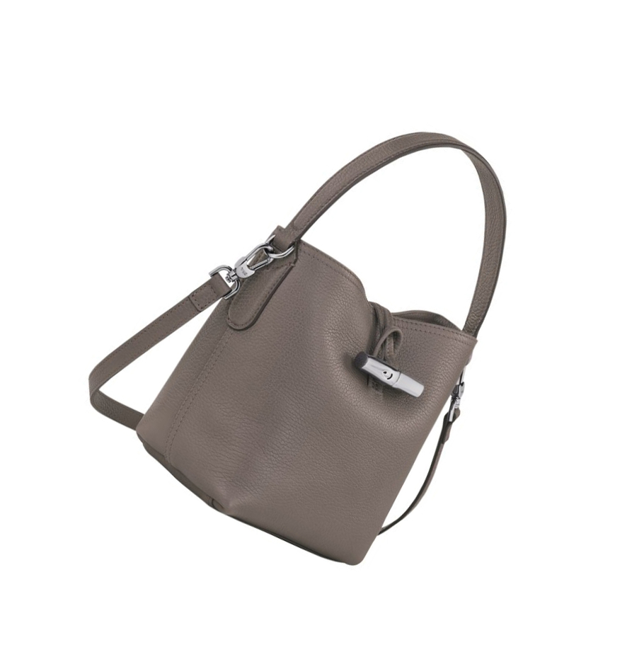 Longchamp Roseau Essential S Handtasche Damen Grau | DE-VRM2107