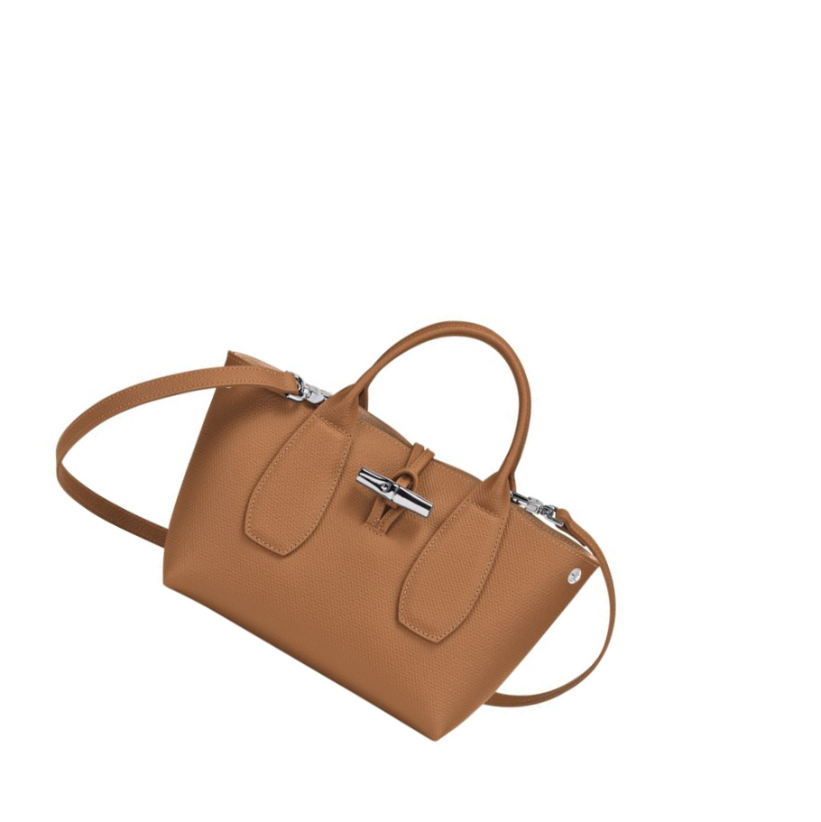 Longchamp Roseau S Handtasche Damen Beige | DE-ORG8097