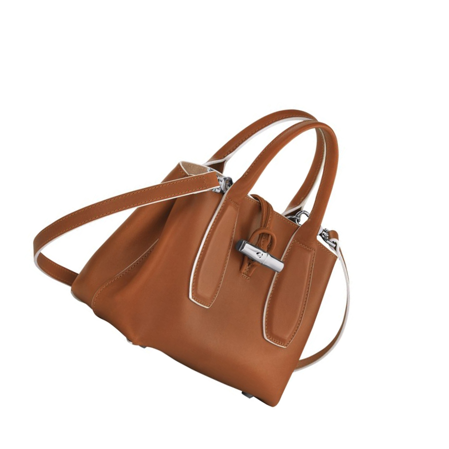 Longchamp Roseau S Handtasche Damen Braun | DE-HXE0517