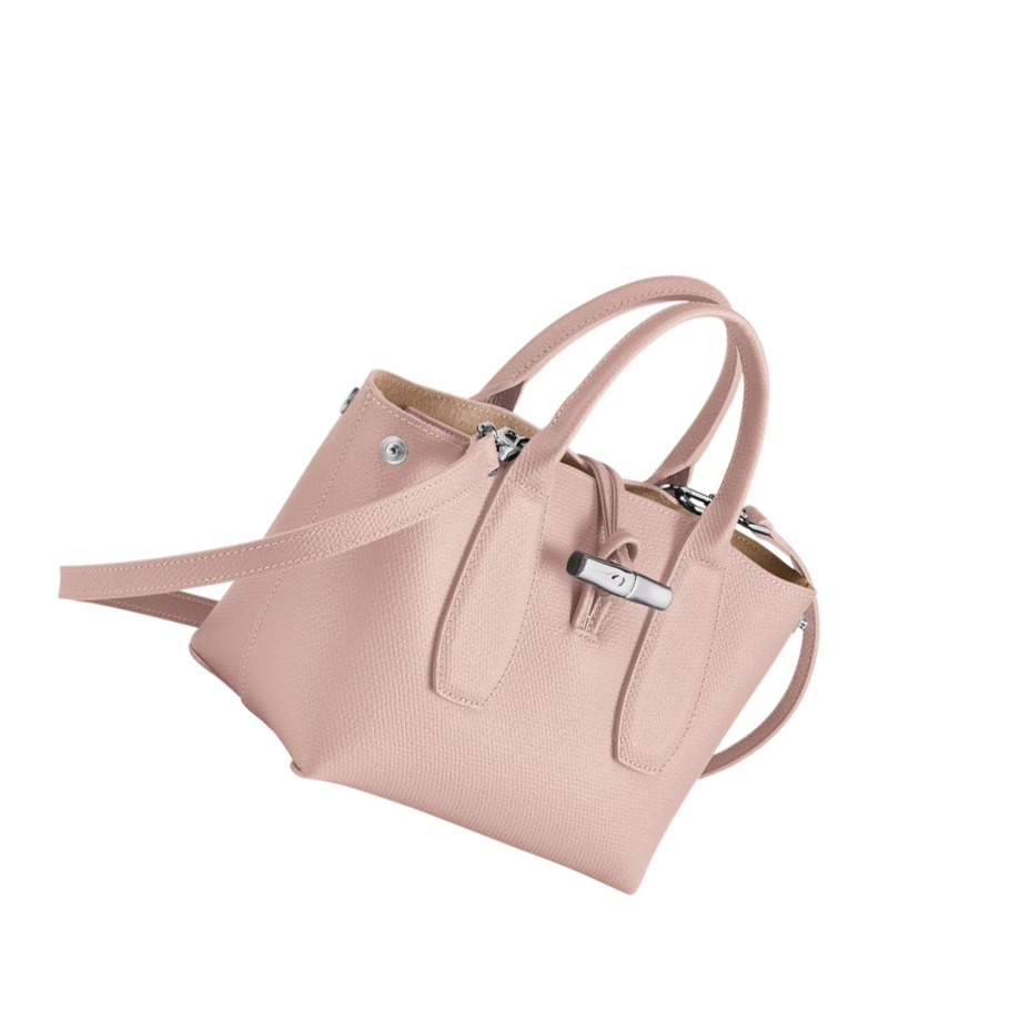 Longchamp Roseau S Handtasche Damen Hellrosa | DE-GFK0718