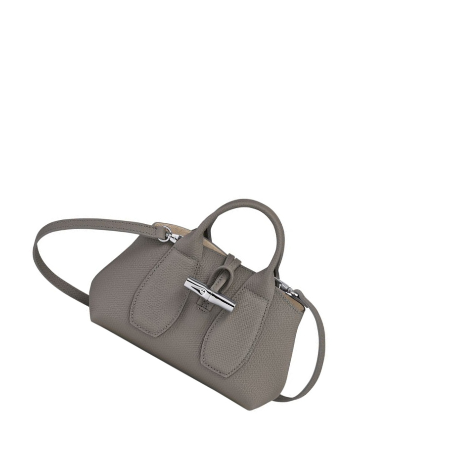 Longchamp Roseau XS Handtasche Damen Grau | DE-BTG5790