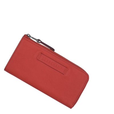 Longchamp 3D Geldbörse Damen Rot | DE-QXN8390