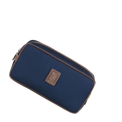 Longchamp Boxford Kulturbeutel Herren Navy | DE-KYR0649