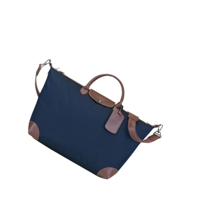 Longchamp Boxford L Reisetaschen Damen Navy | DE-RSG5162