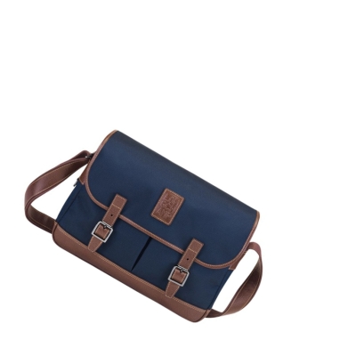 Longchamp Boxford crossbody taschen Herren Navy | DE-APM9370