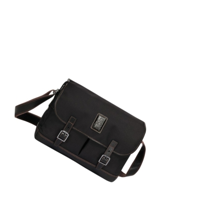 Longchamp Boxford crossbody taschen Herren Schwarz | DE-KWM9567