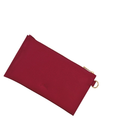 Longchamp Le Foulonné Beuteltasche Damen Rot | DE-EGU6542