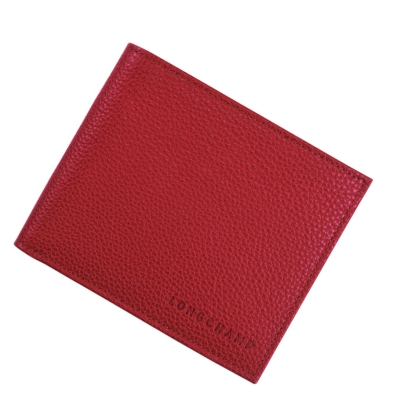 Longchamp Le Foulonné Geldbörse Herren Rot | DE-CNV3165