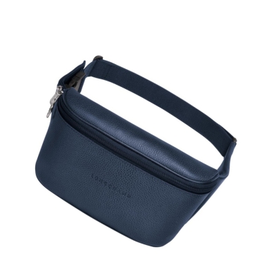 Longchamp Le Foulonné Gürteltasche Damen Navy | DE-UXP1640