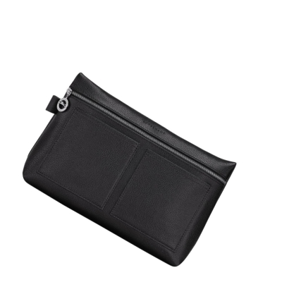 Longchamp Le Foulonné Kulturbeutel Damen Schwarz | DE-WKP1257