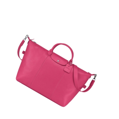 Longchamp Le Foulonné L Reisetaschen Damen Rosa | DE-IYK7938