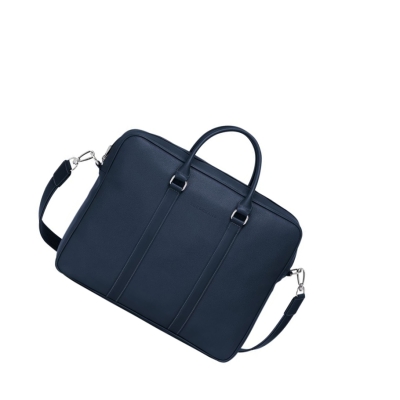 Longchamp Le Foulonné M Aktentaschen Herren Navy | DE-EXN4576