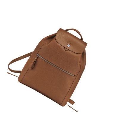 Longchamp Le Foulonné Rucksäcke Damen Braun | DE-AIR0238