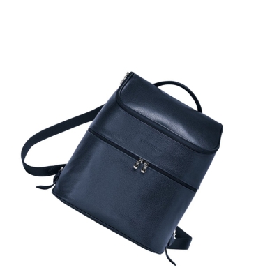 Longchamp Le Foulonné Rucksäcke Herren Navy | DE-KAD7932