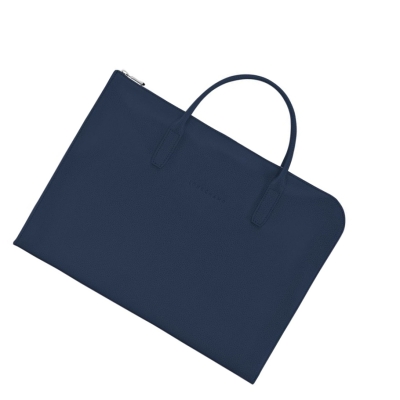 Longchamp Le Foulonné S Aktentaschen Herren Navy | DE-MQE9317