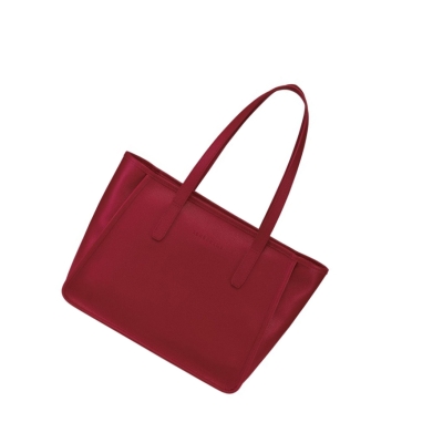 Longchamp Le Foulonné Schultertaschen Damen Rot | DE-FXS2971