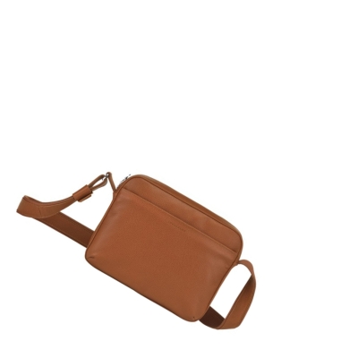 Longchamp Le Foulonné crossbody taschen Herren Braun | DE-TDE7625