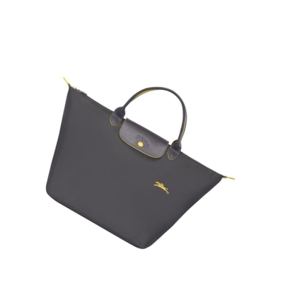 Longchamp Le Pliage Club M Handtasche Damen Grau | DE-BZM9587