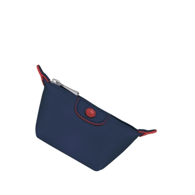 Longchamp Le Pliage Club Münzgeldbörsen Damen Navy | DE-CGV9312