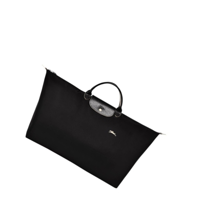 Longchamp Le Pliage Club XL Reisetaschen Damen Schwarz | DE-YFB3960