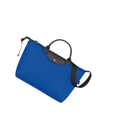 Longchamp Le Pliage Energy L Handtasche Damen Blau | DE-VPE6782