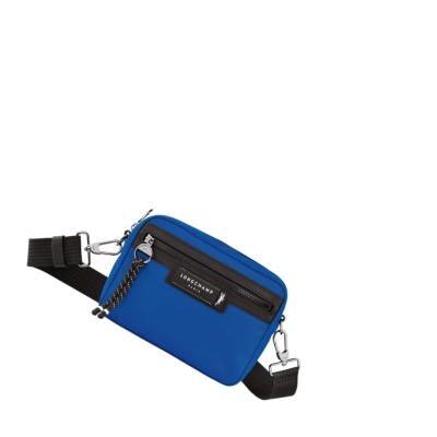 Longchamp Le Pliage Energy S crossbody taschen Herren Blau | DE-VXW2653