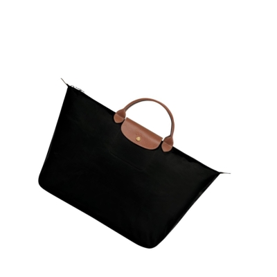 Longchamp Le Pliage L Reisetaschen Damen Schwarz | DE-NQW5690