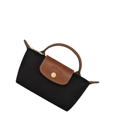 Longchamp Le Pliage Original Beuteltasche Damen Schwarz | DE-LYQ6109