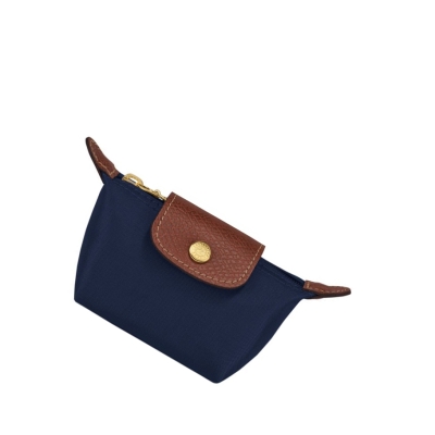 Longchamp Le Pliage Original Münzgeldbörsen Damen Navy | DE-YBE8291