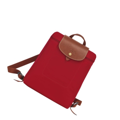 Longchamp Le Pliage Original Rucksäcke Damen Rot | DE-LMT8509