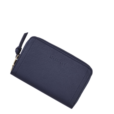 Longchamp Mailbox Geldbörse Damen Navy | DE-ZCB3478