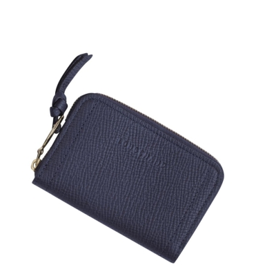 Longchamp Mailbox Münzgeldbörsen Damen Navy | DE-PAF9860