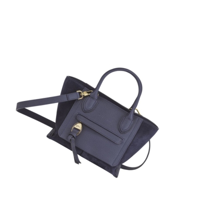 Longchamp Mailbox S Handtasche Damen Navy | DE-MGP6823