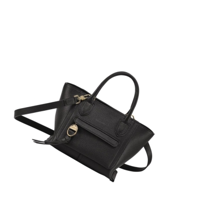 Longchamp Mailbox S Handtasche Damen Schwarz | DE-RCK2819