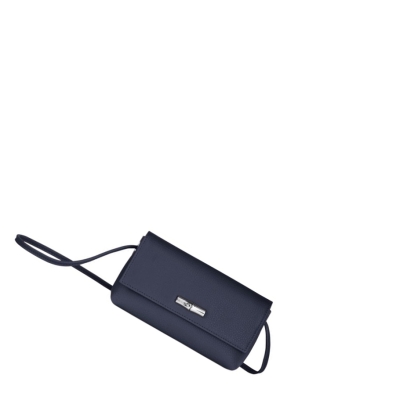 Longchamp Roseau Essential Beuteltasche Damen Navy | DE-GPB7356